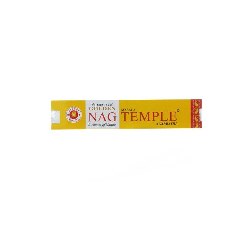 Golden Nag Temple Bastoncini Incenso Vijayshree Masala