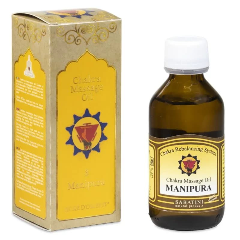 3° Chakra Manipura Olio da Massaggio Fiore d’Oriente - Chakra del Plesso Solare - 100ml