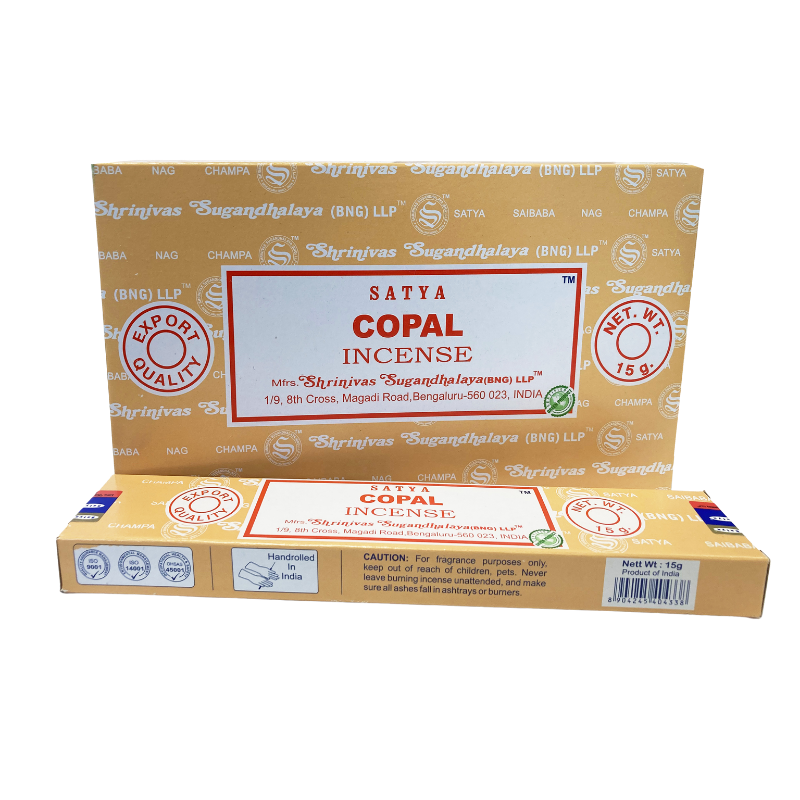 Copal Bastoncini incenso Satya Earth Agarbatti Masala