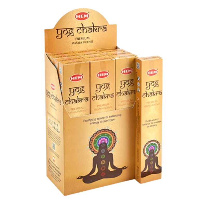 Yog Chakra Bastoncini incenso Hem Premium Masala