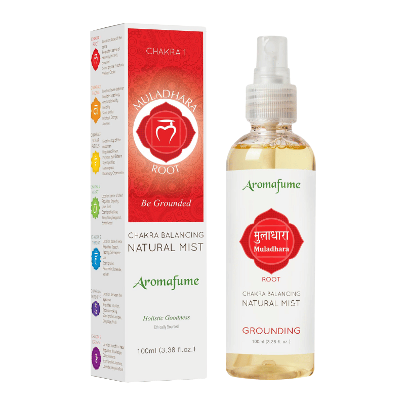 Muladhara 1° Chakra Spray ambiente Natural Mist Aromafume - 100ml