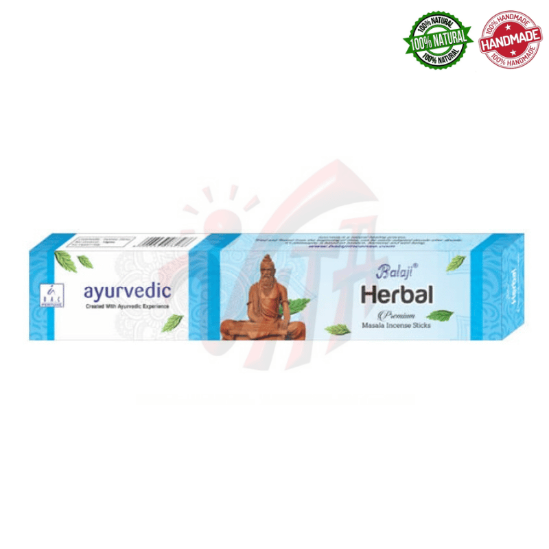 Erbaceo Bastoncini incenso Balaji Ayurvedic Herbal Premium Masala