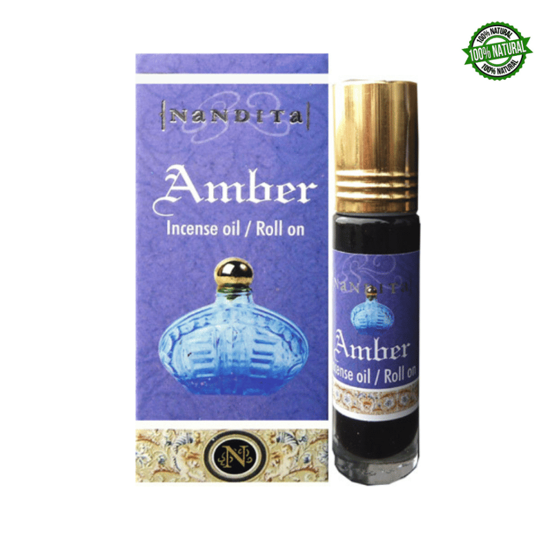 Ambra Roll-On Olio Essenziale Nandita Amber - 8ml