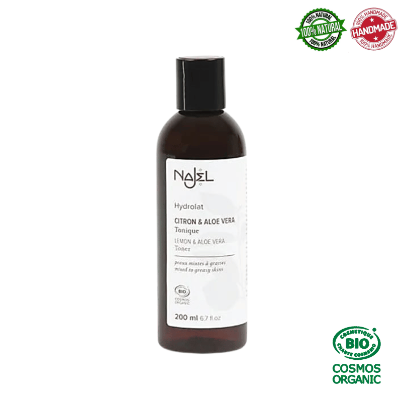 Idrolato Limone e Aloe vera BIO Organico Najel - 200ml