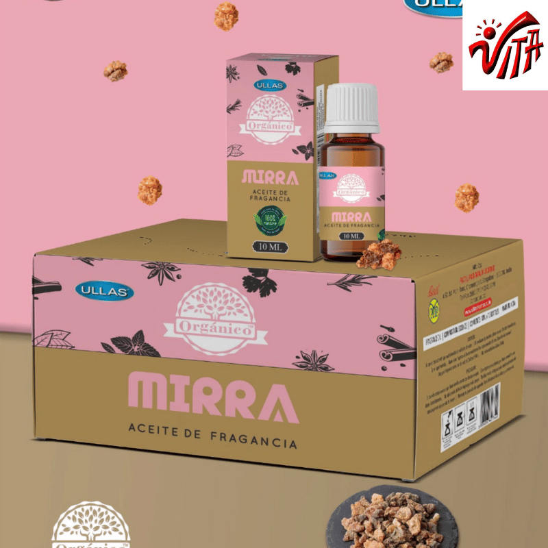 Mirra Olio profumato Organico Ullas Myrrh per Diffusori - 10ml