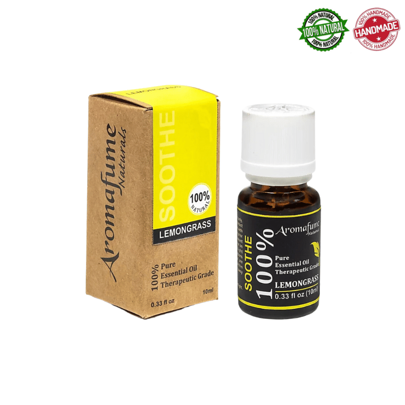 Citronella "Lenire" 100% Olio Essenziale Puro Lemongrass Aromafume - Therapeutic Grade - 10ml