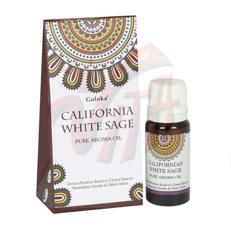 Salvia bianca della California Olio Aromatico Goloka California White Sage - 10ml